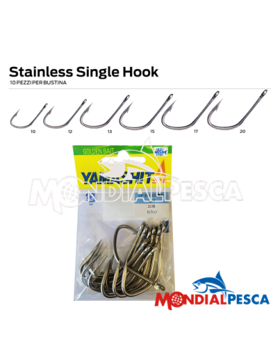 AMI YAMASHITA STAINLESS SINGLE HOOK
