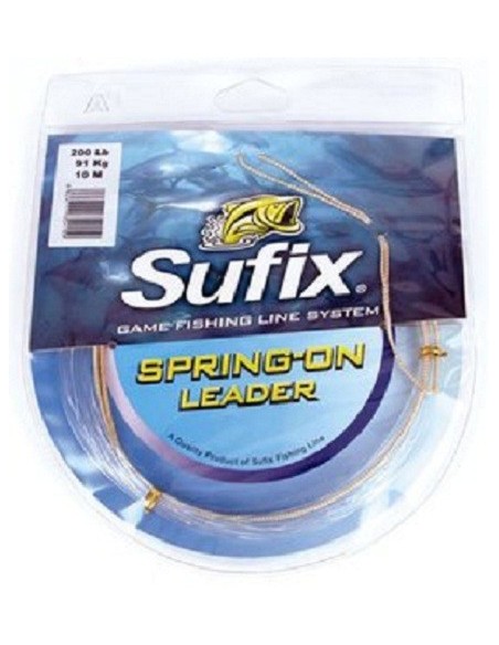 SUFIX SPRING ON LEADER MT10 LB20 KG10 SCONTO 30%
