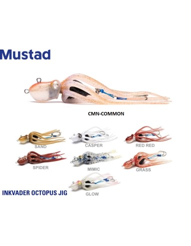 MUSTAD INKVADER OCTOPUS JIG 200GR