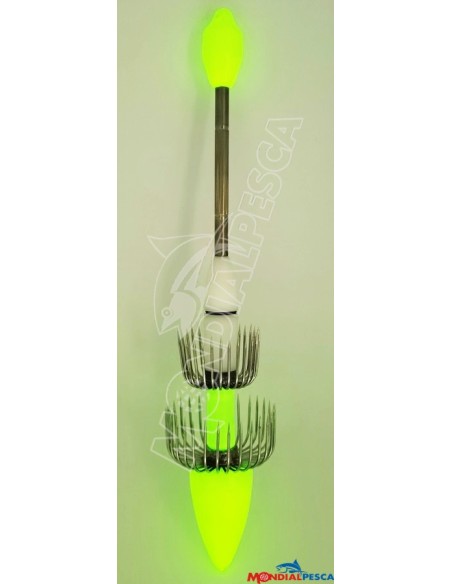 2024 NEW TOTANARA FOSFORESCENTE + ACCIAIO 2 CORONE 1 LUCE