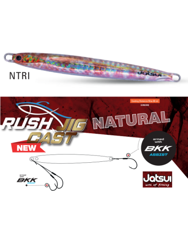 JATSUI RUSH JIG CAST NATURAL 40GR COL NTRI