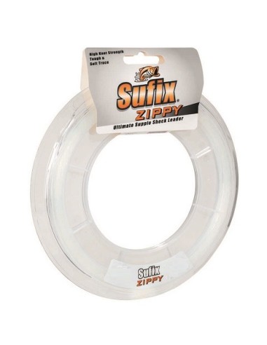 SUFIX ZIPPY SHOCK LEADER  MT100 MM0,80 LB80