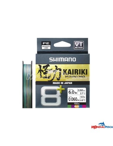 SHIMANO KAIRIKI 8+ 300MT MULTICOLOR