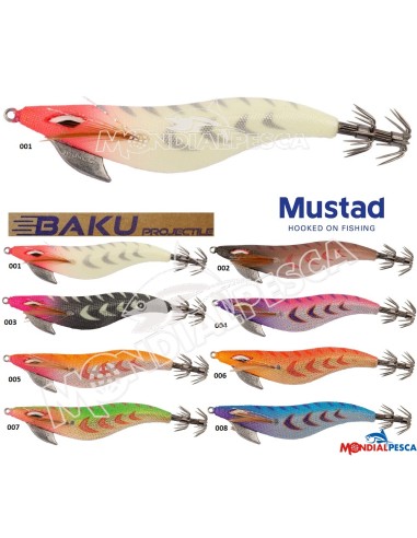 NEW MUSTAD  BAKU EGI PROJECTILE 3.0