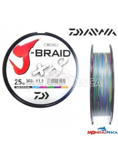 DAIWA J-BRAID X8 300MT CHARTREUSE