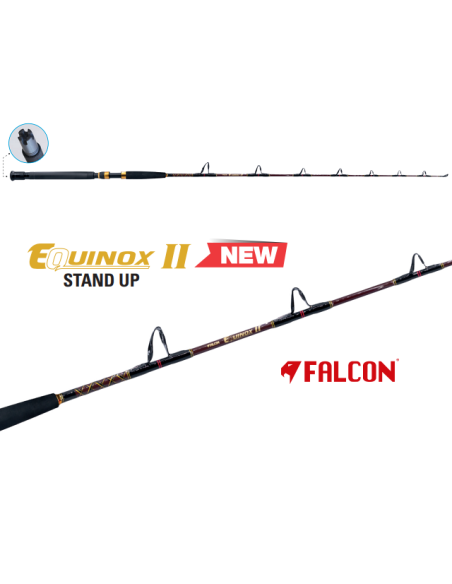COMBO MULINELLO TICA OXEAN II MONO NEW MODEL 30LB+CANNA FALCON EQUINOX II STAND UP 20/30LB+BERKLEY TRILENE BIG GAME 600MT