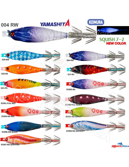 YAMASHITA SQUISH 7-2 NEW COLOR