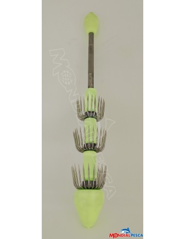 NEW TOTANARA FOSFORESCENTE IN ALLUMINIO 3 CORONE