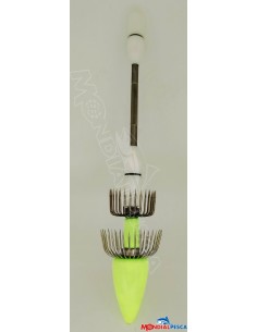 NEW TOTANARA FOSFORESCENTE IN ALLUMINIO 2 CORONE 2 LUCI 2