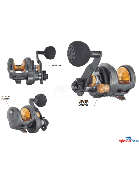 TICA IRON CLAW LEVER DRAG