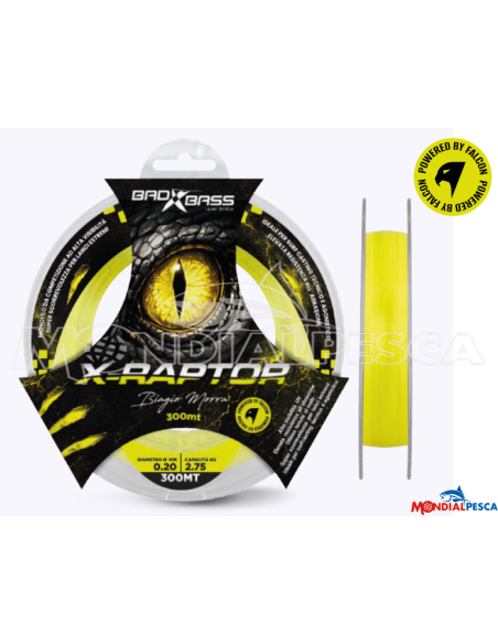 BAD BASS NYLON X-RAPTOR 300MT