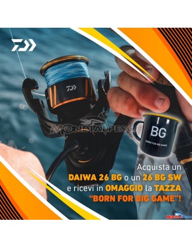 DAIWA 26 BG LT + TAZZA BG omaggio