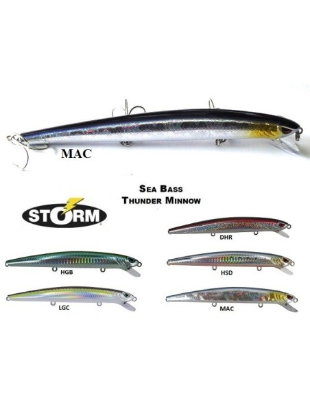 STORM SEA BASS THUNDER MINNOW CM 17 MAC SCONTO 30%