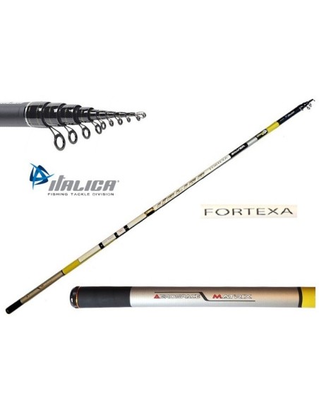 CANNA ITALICA FORTEXA SILVER LIGHT 5,00M CON ANELLI