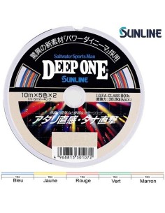 SUNLINE DEEP ONE MULTICOLOR 80LB 38.8KG 100MT
