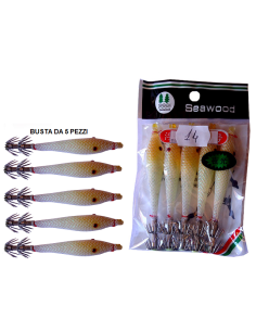 SQUID SEA WOOD 9cm col. 14 GLOW