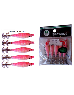 SQUID SEA WOOD 7,5cm col. 27 GLOW