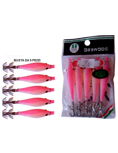 SQUID SEA WOOD 9cm col. 20 GLOW
