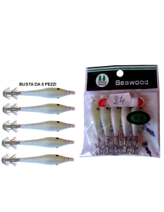 SQUID SEA WOOD 7,5cm col. 24 GLOW