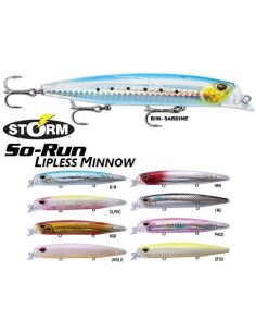 STORM SO-RUN LIPLESS MINNOW 120mm BIW