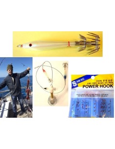 PESCIOLINO FLUORESCENTE POWER HOOK 11CM BIANCO