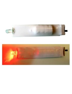 LUCE A 1 LED INTERMITTENTE CON INTERRUTTORE ROSSA