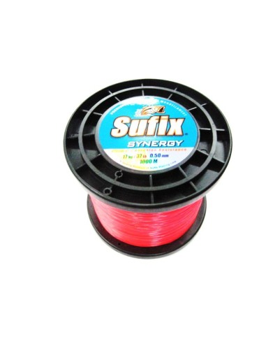 SUFIX SYNERGY MT1000 MM0,20 LB6 RED SCONTO 30%