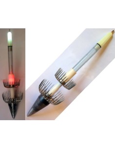 TOTANARA IN TEFLON TRASP.2 CORONE 2 LUCI CON TAPPO FOSFORESCENTE