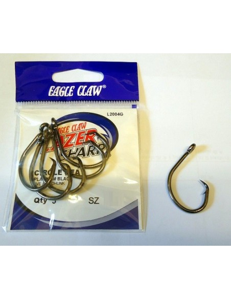 EAGLE CLAW LAZER SHARP CIRCLE SEA  L2004G 6/0