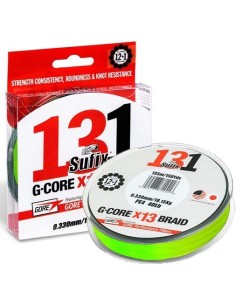 SUFIX 131 G-GORE X13 BRAID 150MT 12.8mm 15lb