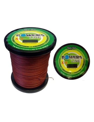 POWERS LINE X-8 1000mt 0.60mm 75.0kg MOSS RED