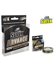 SUFIX ADVANCE G2 LO-VIS GREEN 300MT 0.28MM