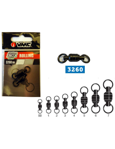 VMC GIRELLE 3260BN N°2 INOX 3PZ
