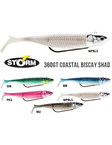 STORM 360 GT COASTAL BISCAY SHAD 90 WPLRS