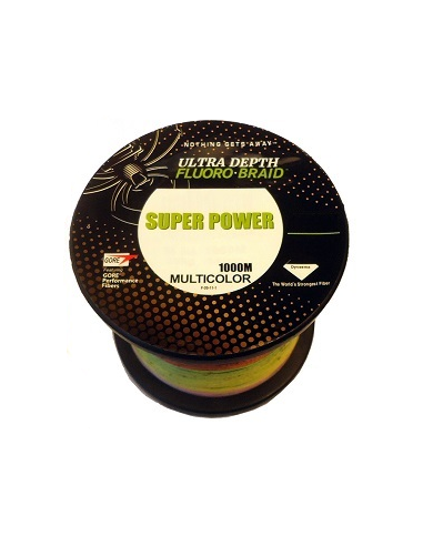 ULTRA DEPTH SUPER POWER X-4 1000MT 0.28MM MULTICOLOR
