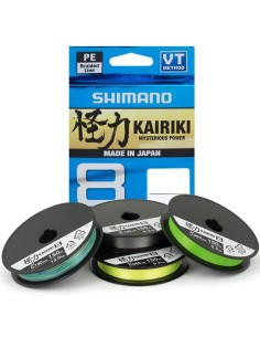 SHIMANO KAIRIKI 8 VT 150M 0.19 MANTIS GREEN