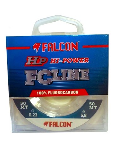 FALCON FLUOROCARBON HP HI-POWER 50MT 0,13MM