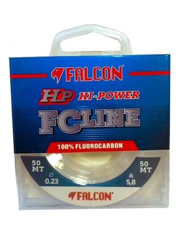 SUPER HARD CARBON FALCON Fluorocarbon 50MT | Bonannini Caccia e Pesca