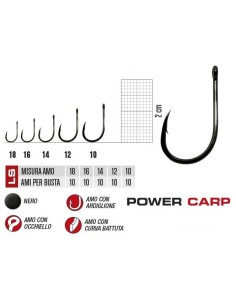 AMI GAMAKATSU POWER CARP RING EYE SIZE 10