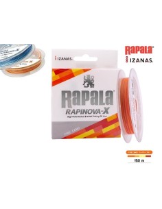 RAPALA RAPINOVA-X PE 0.6 MM 0.128 FIRE CAMO 150MT