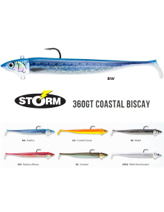 STORM 360 GT COASTAL BISCAY SHAD 90 BIW