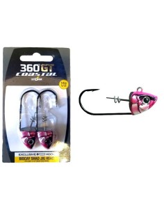 STORM 360 GT COASTAL BISCAY SHAD HEAD 90 PKS