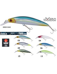 JATSUI ZERKA MINNOW 90MM 27GR COL 03