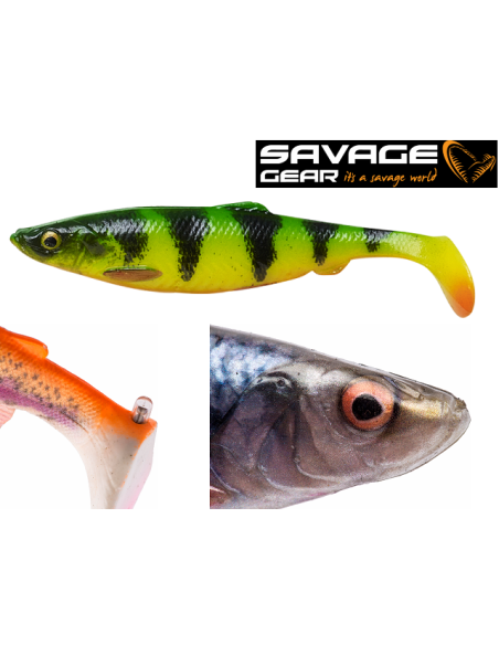 SAVAGE GEAR LB 4D HERRING SHAD BULK 16CM FIRETIGER