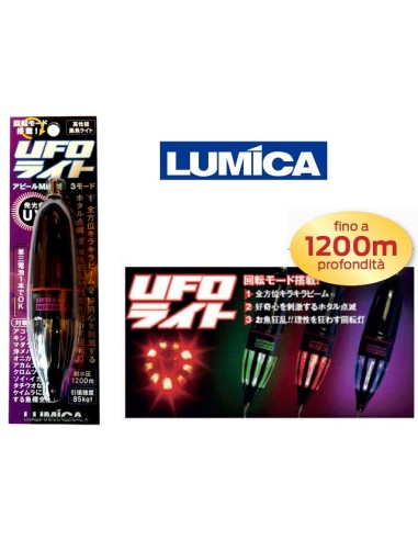 LAMPADA LUMICA UNDERWATER UFO LIGHT UV 1200mt
