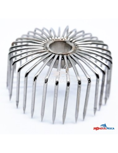 CORONA ACCIAIO INOX 75MM