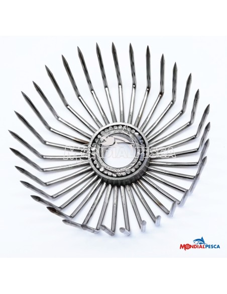 CORONA ACCIAIO INOX 75MM