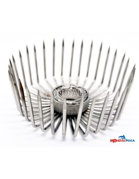 CORONA ACCIAIO INOX 75MM