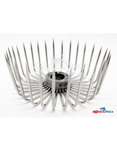 CORONA ACCIAIO INOX 85MM