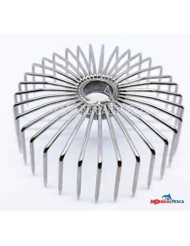 CORONA ACCIAIO INOX 95MM